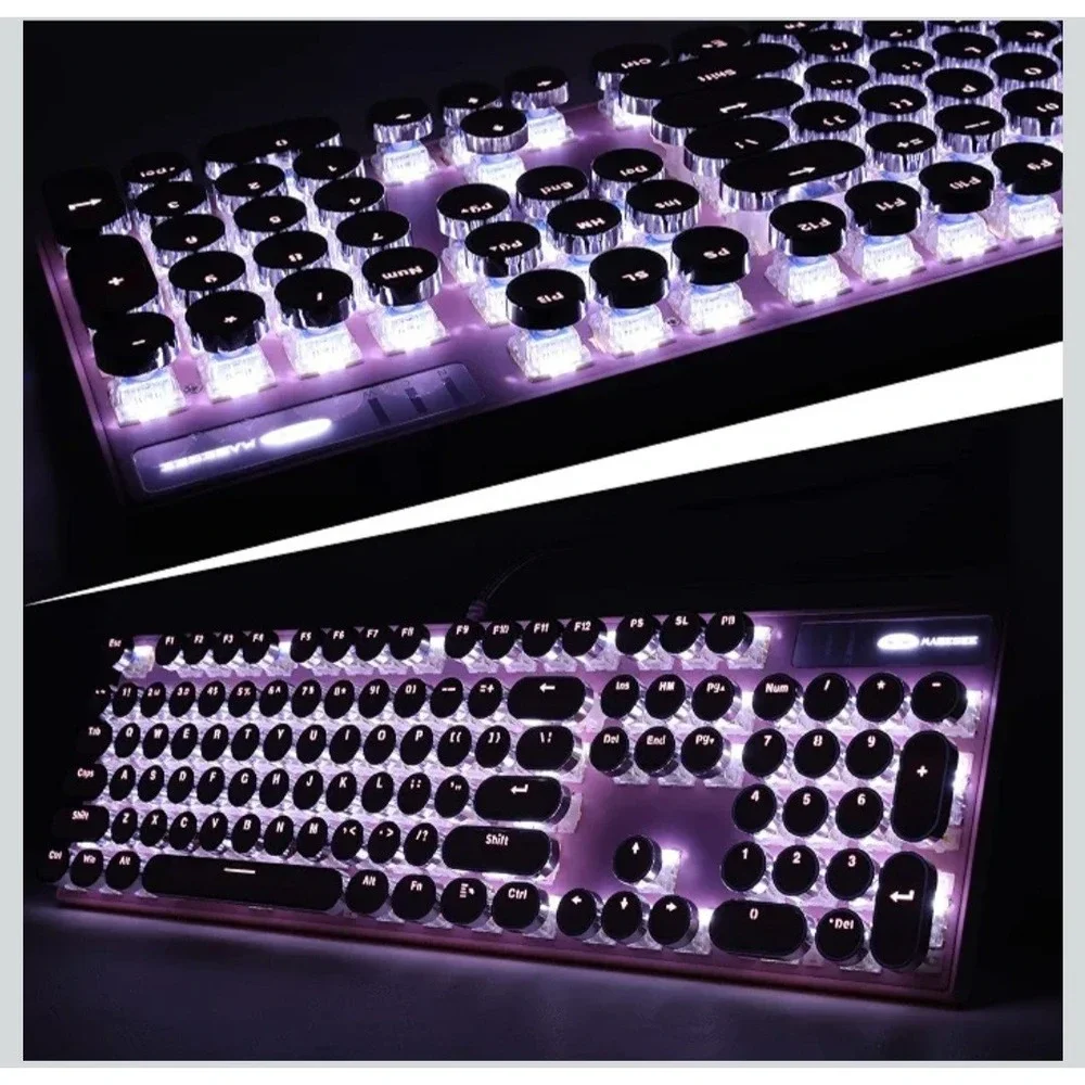 Pink Keyboad & Wireless Mouse